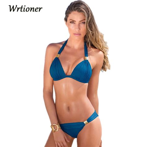 Sexy Top 2018 Brazilian Brand Swimsuit Women Bandage Bikini Set Beachwear Bathing Suits Biquini