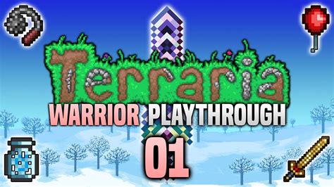 My Terraria Warrior Adventure Begins Terraria 144 Melee