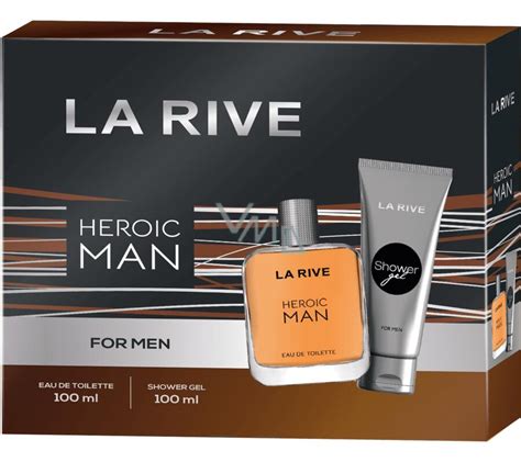 La Rive Heroic Man Eau De Toilette Ml Shower Gel Ml Gift Set