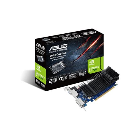 Gráfica Asus Gt730 Sl 2gd5 Brk Nvidia Geforce Gt 730 2gb Gddr5