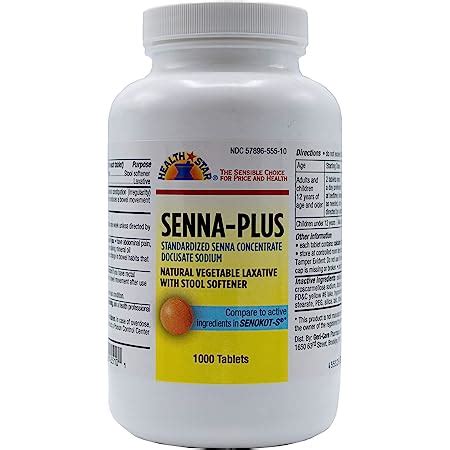 Amazon Geri Care Senna Plus Natural Vegetable Laxative With Stool