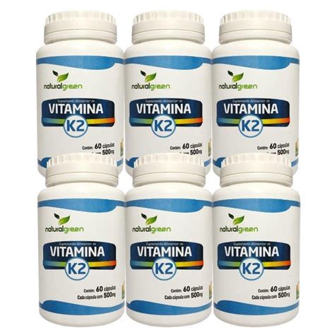 Vitamina K Mk Menaquinona Kit C Psulas Submarino