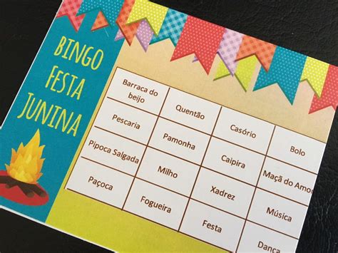 Bingo Festa Junina Para Imprimir - 7