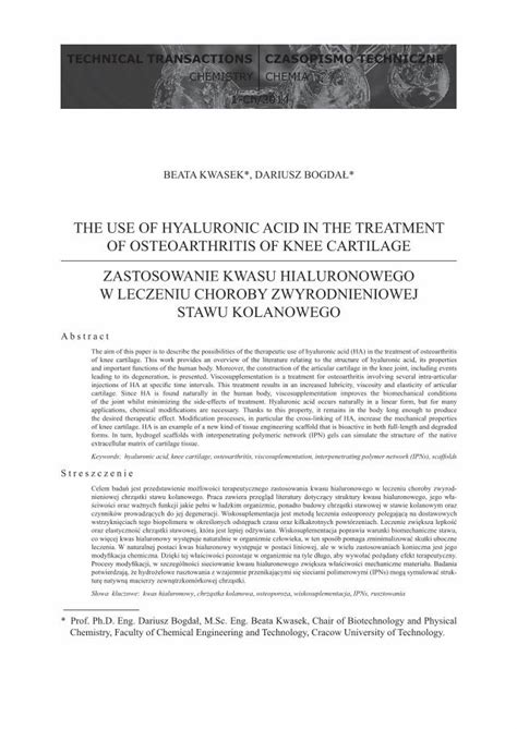 PDF TECHNICAL TRANSACTIONS CZASOPISMO Corpus Vitreous Of The Eye