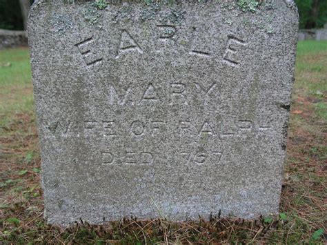 Mary Carr Earle 1652 1757 Find A Grave Photos Newport Ri Find