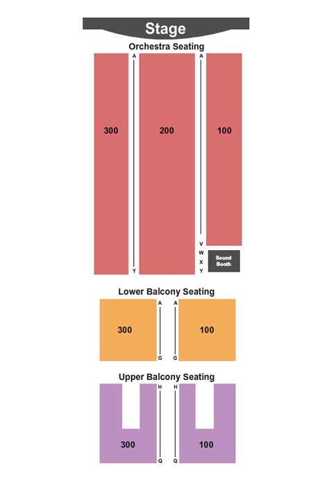 Capitol Arts Center Seating Chart | Star Tickets