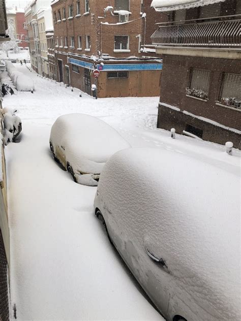 Madrid colapsa e vive emergência a nevasca do século MetSul