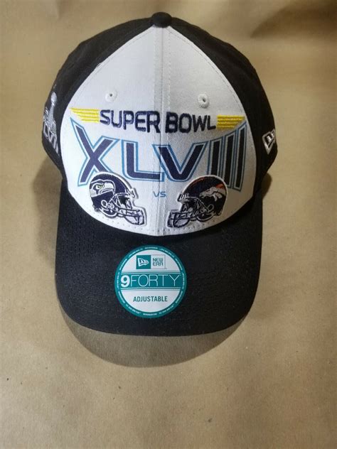 Nfl Super Bowl Xlviii 48 Seahawksbroncos New Era Dueling Helmets Hat