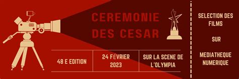 César 2023 Retrouvez Les Films Sur Médiathèque Numérique Catalogue