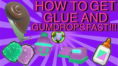 How To Get Glue And Gumdrops Fast Roblox Bee Swarm Simulator Youtube