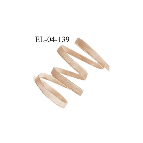 Elastique mm fin spécial lingerie polyamide élasthanne couleur chair clair ou sable doré
