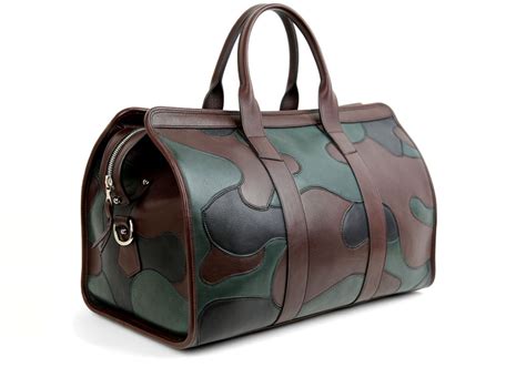 Camo Duffle Bag Frank Clegg Leatherworks