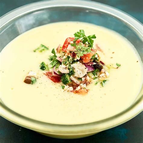 Kartoffel Lauch Suppe Mit Petersilien Feta Salat Rezept Essen Und