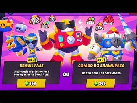 Novo Brawler Wattson E Skins Do Novo Passe De Batalha Brawl Stars YouTube