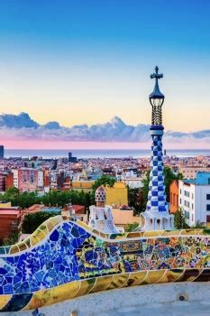 Solve Park Guell Barcelona Spain Jigsaw Puzzle Online With Pieces