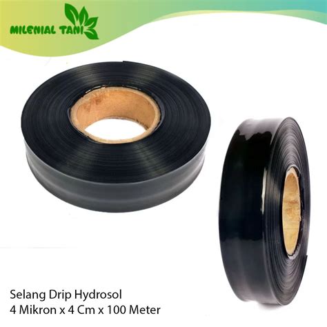 Jual Selang Drip Selang Irigasi Tetes Hydrosol 4 Mikron X 4 Cm X 100