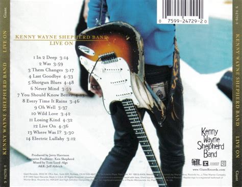 Release “live On” By Kenny Wayne Shepherd Band Cover Art Musicbrainz