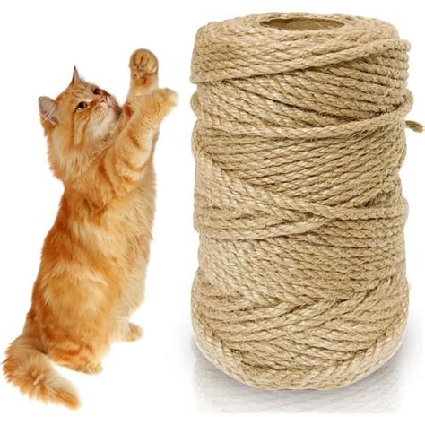 Corde en sisal pour Arbre à Chat 5 mm x 50 m Corde en sisal