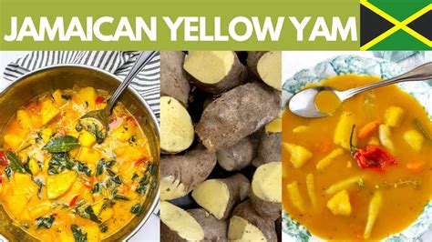 Jamaican Yellow Yam Plant How To Cook Yellow Yam Healthier Steps