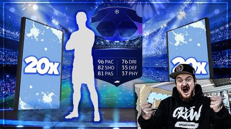 20x Champions League 2 Spieler Packs Feat Walkout 😱 Fifa 19 Sbc Pack