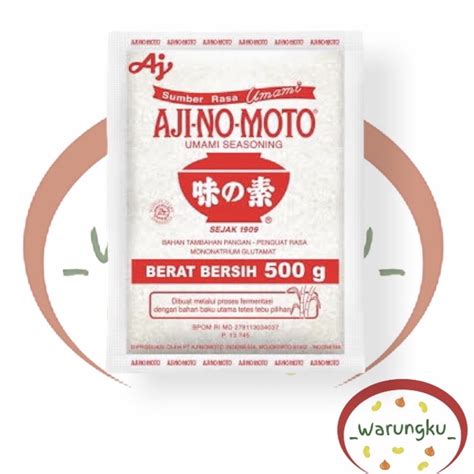 Jual Ajinomoto Gr Gr Pecin Penyedap Rasa Pecin Msg Shopee Indonesia