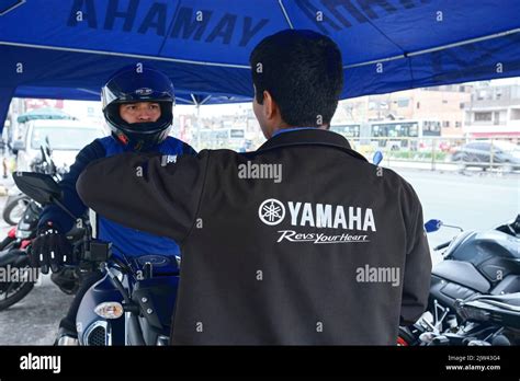 Lima Peru Sep Yamaha Riding Academy Yra Test Drive And