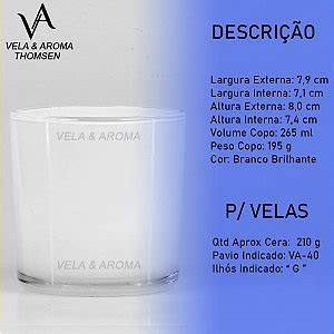 COPO WHISKY 265 Ml Potes Para Velas Artesanais Aromaticas