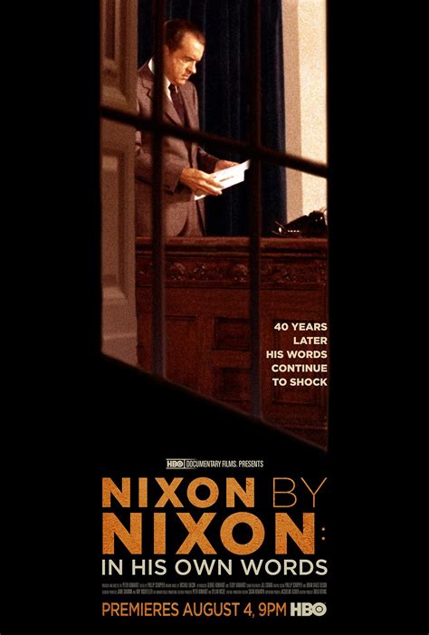 Nixon By Nixon In His Own Words Extra Large Tv Poster Image Imp Awards