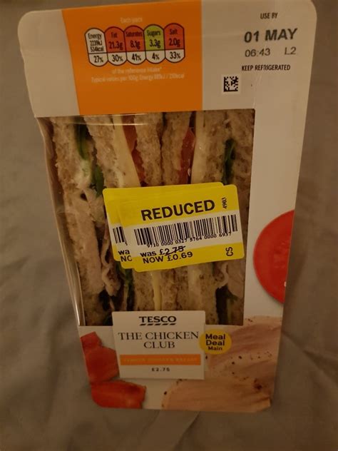 Tesco sandwich - OLIO