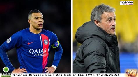 Kylian Mbappé et Luis Enrique se sont parlés ce matin à la demande de