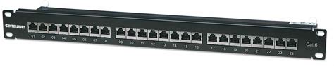 PANNEAU 19 1U 24 PORTS RJ45 FTP CAT6 Intellinet Tunewtec Tunisie