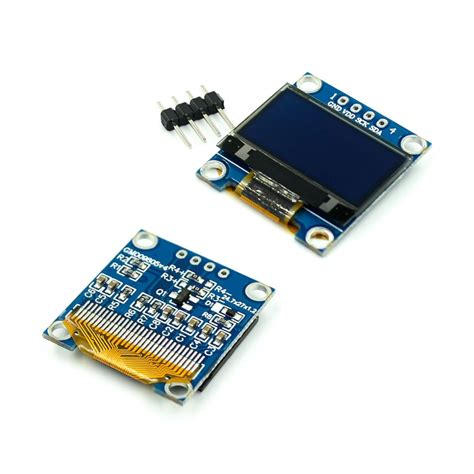 0 96 Inch Oled IIC I2C Serial Blue Display Module 128X64 I2C SSD1306