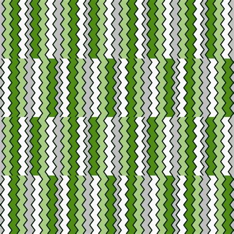 Premium Vector Zig Zag Stripes Seamless Pattern Hand Drawn Wave Lines