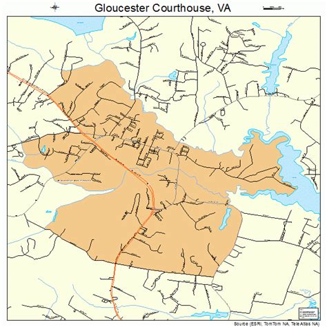 Gloucester Virginia Map