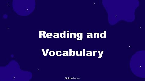 Accelerating Reading & Vocabulary Skills — ELA Lesson Plan