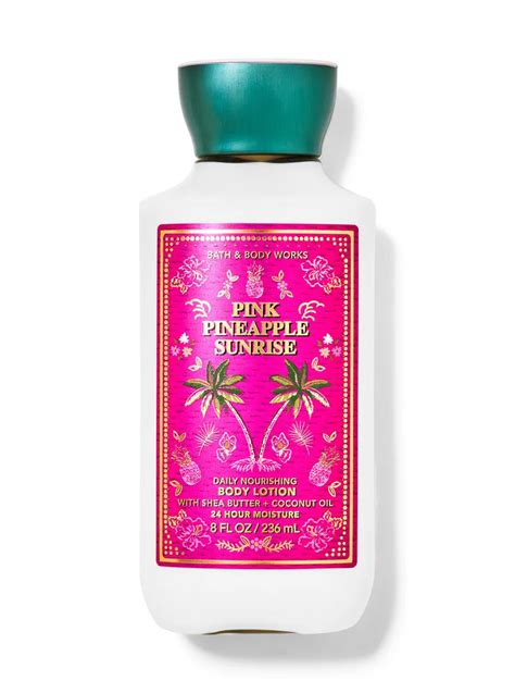 Bath Body Works Pink Pineapple Sunrise Daily Nourishing Body Lotion