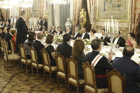 Men De Gala En El Palacio Real Servido Por Paco Roncero Gazpacho