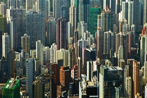 Urban Density, Hong Kong, Jörg Wanderer · Art photographs · YellowKorner