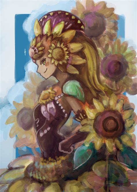 Mari A Princess Of Sunflowers Yu Gi Oh Image By Ishii Kaidann