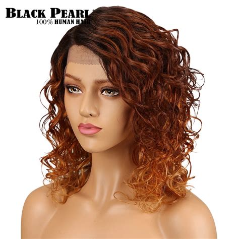 Aliexpress Buy Black Pearl Remy Brazilian Body Wave Wig