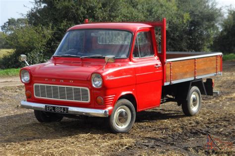 Mk1 Ford Transit Single Wheel Truck 20000 Miles 1 Previous Keeper Red