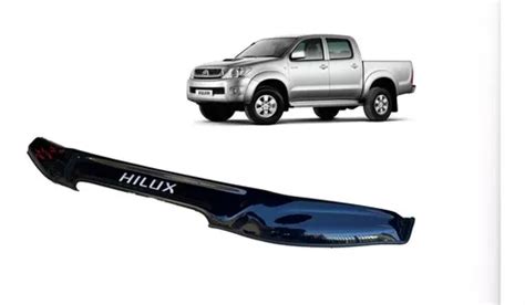 Deflector De Capot Toyota Hilux Vigo Negro 2012 2016 Cuotas sin interés