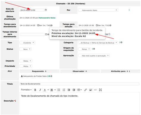 Escalonamento De Chamados No Glpi Verdanadesk