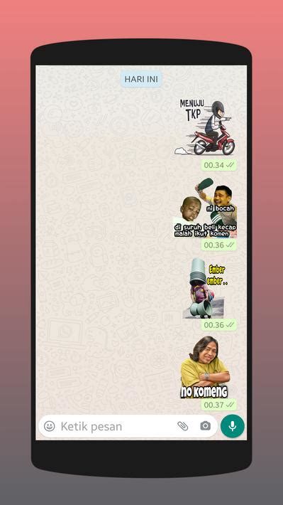 Descarga De Apk De Sticker Wa Lawak Lucu Para Android