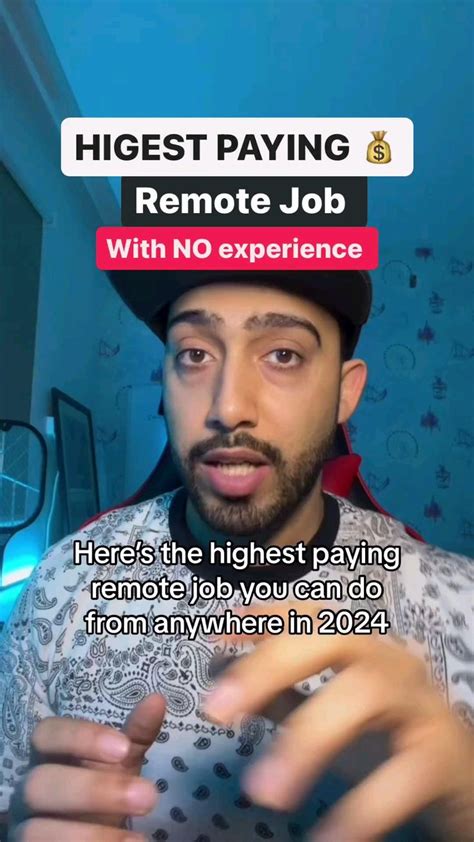 High Paying Remote Jobs With No Experience Needed Work From Home Jobs