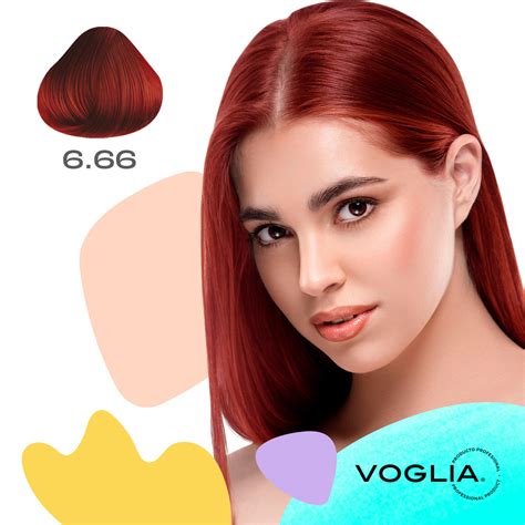 Tinte Para Cabello Rubio Oscuro Rojo Intenso Productos Para