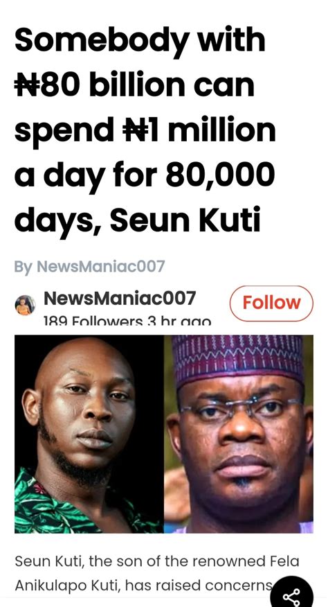 Somebody With 80 Billion Can Spend 1 Million A Day For 80 000 Days