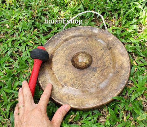 10 Handmade Vietnamese Brass Gong Vietnam Gong Etsy