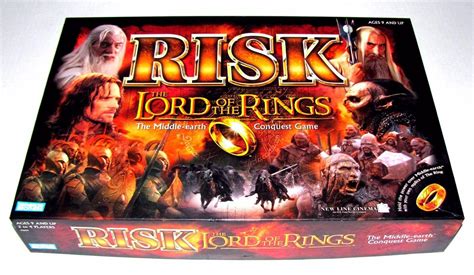 Risk Lord Of The Rings Middle Earth Conquest Board Game Parker Bros Complete 1807812726