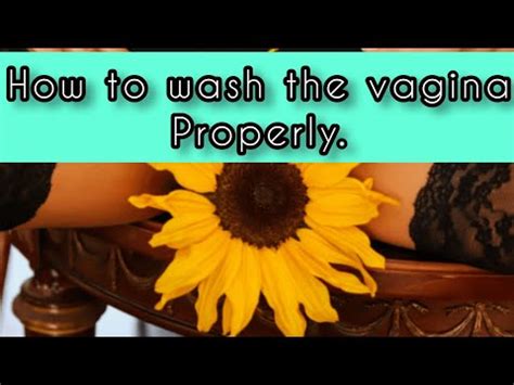 HOW TO WAS YOUR VAGINA VULVA Dos And Donts FEMININE HYGIENE YouTube
